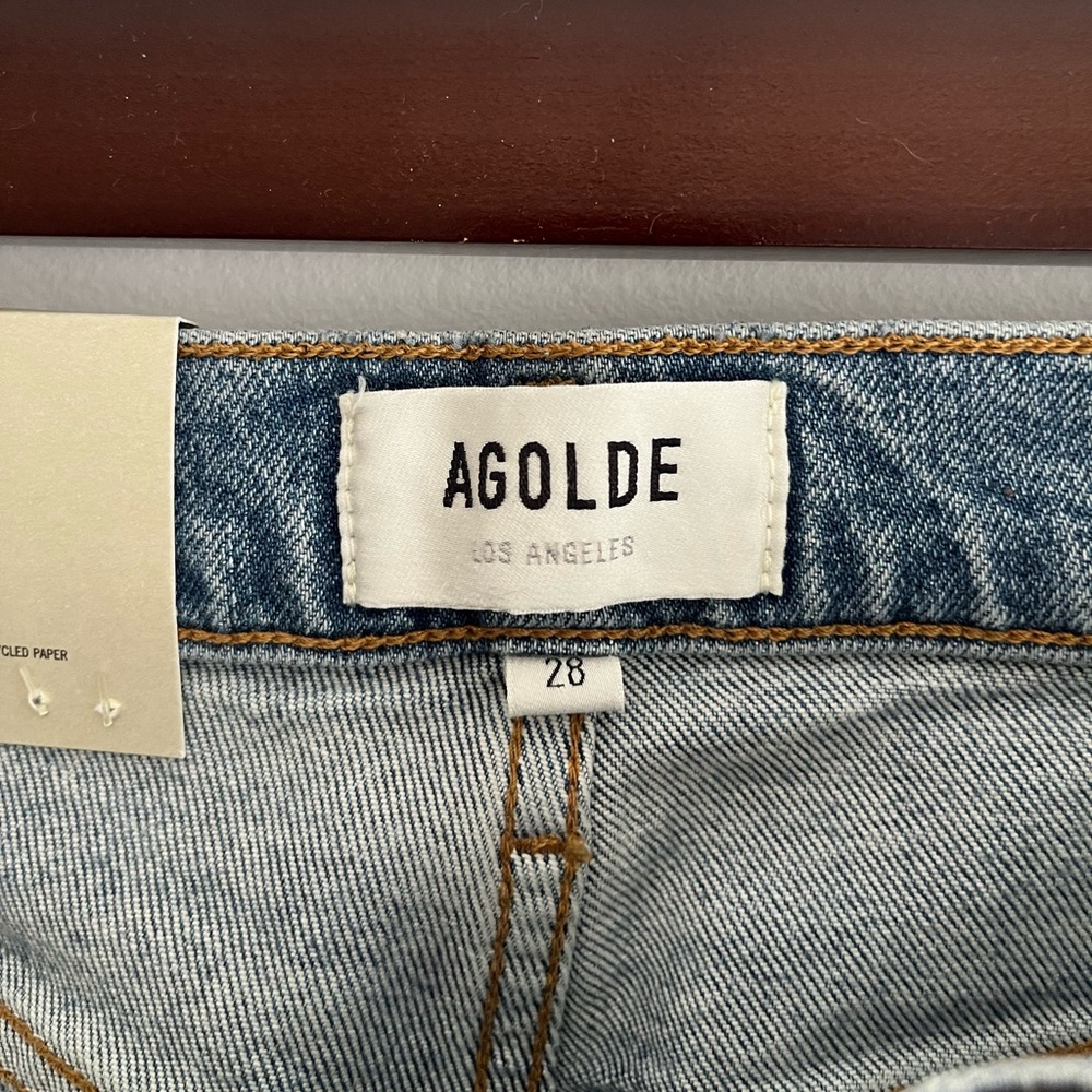 ~SOLD~ Agolde High Rise Stovepipe Jean NWT - Picture 10 of 13